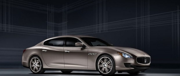Maserati visar koncept av nya Quattroporte
