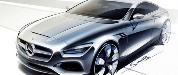Mercedes visar nya S-klass Coupé i Frankfurt?