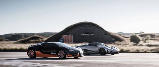 Bugatti Veyron Grand Sport Vitesse vs Koenigsegg Agera R