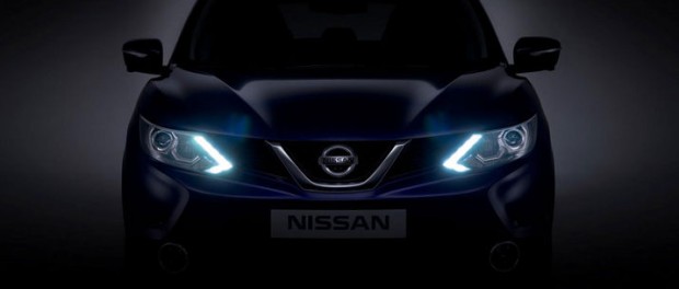 Nissan Qashqais nya ansikte