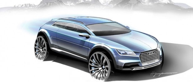 Audi visar nytt crossover-koncept
