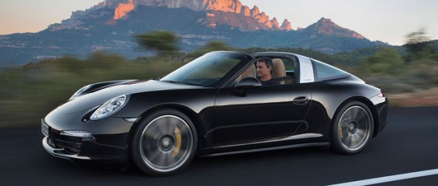 Elstyrt tak i nya Porsche 911 Targa