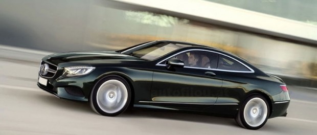 Mercedes S-Klass Coupé läcker ut