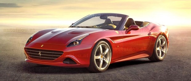 Nya Ferrari California läcker ut