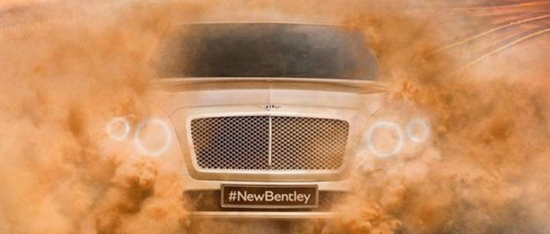 Bentley teasar sin SUV