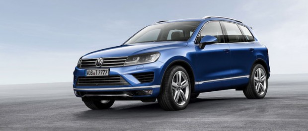 Volkswagen visar upp faceliftad Touareg