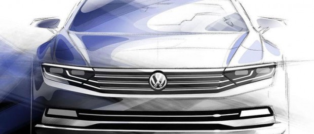 Volkswagen teasar nästa Passat