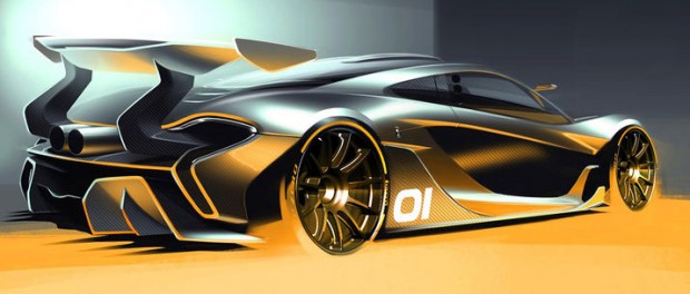 McLaren visar skiss på P1 GTR