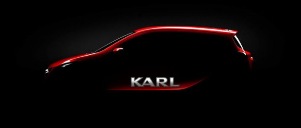 Opels nya småbil heter Karl