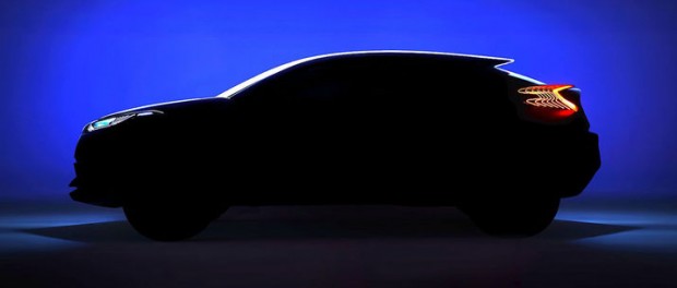 Linjerna på Toyotas nya kompakta suvmodell