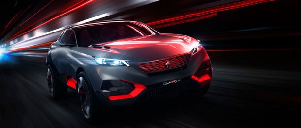 Peugeot visar crossovern Quartz