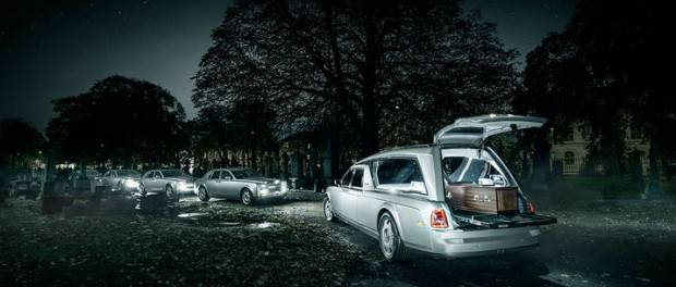 Rolls-Royce Phantom som likbil