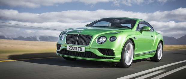 Bentley lyfter Continental GT-familjen