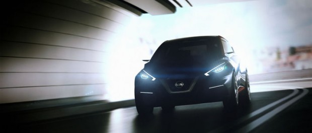 Nissan släpper teaserbild på konceptbilen Sway