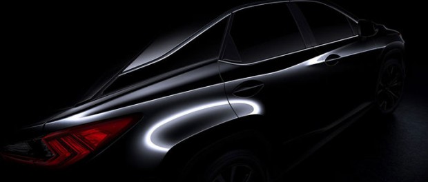 Lexus teasar nya RX