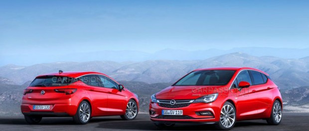 Nya Opel Astra läcker ut