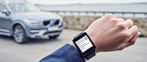 Volvo släpper app till Apple Watch och Android Wear