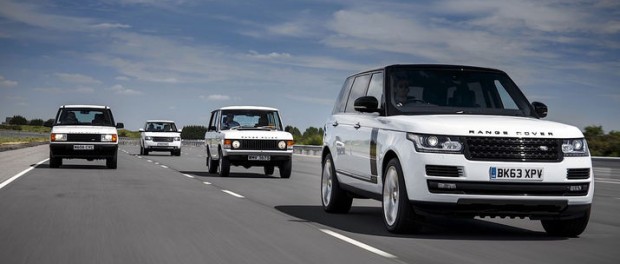 Range Rover fyller 45 år i dag!
