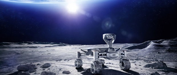 Audi visar upp månlandaren Lunar Quattro