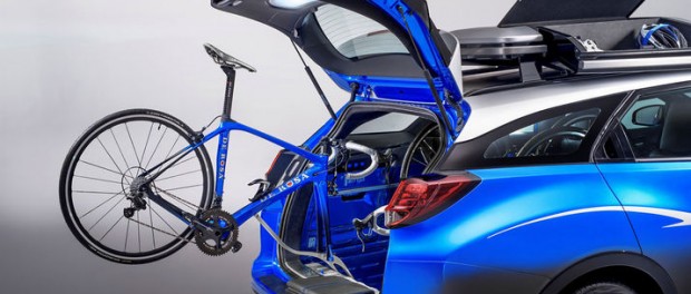 Honda visar kombi för cykelentusiasten