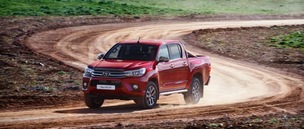 Toyota visar Europaversionen av nya Hilux