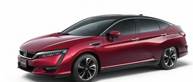 En titt på Hondas nya bränslecellsbil FCV