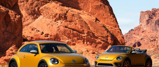Volkswagen Beetle Dune i produktionskläder