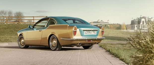 Rysk retrodesign baserad på gamla BMW 3-serie