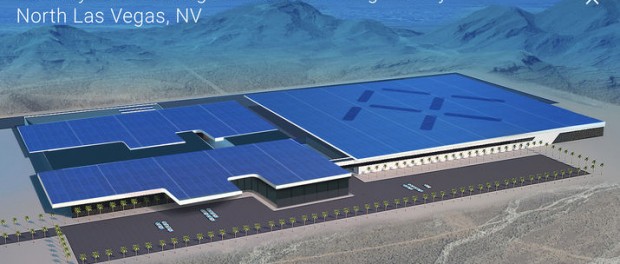Faraday Future bygger fabrik för elbilar i Nevada
