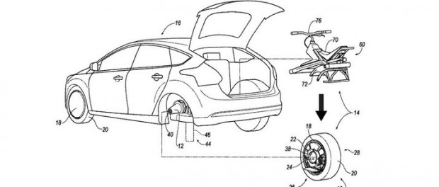 Ford vill ha patent på eldriven enhjuling