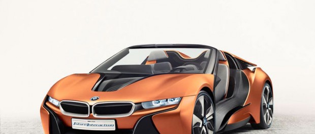 BMW i8 Spyder saknar både tak och dörrar
