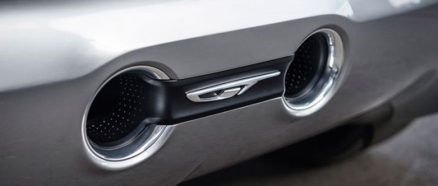Snygga avgaspipor på nya Opel GT