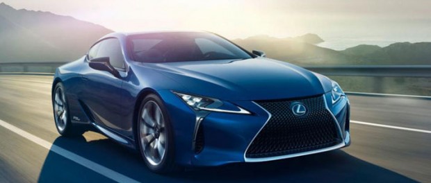 Lexus visar hybridversion av LC 500