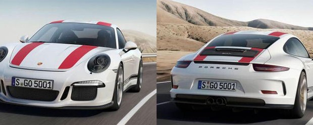 Porsche 911 R läcker ut