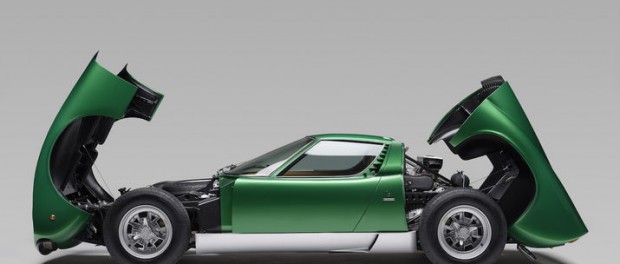 Klassisk Lamborghini grundligt renoverad