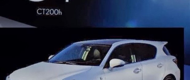 Det här sägs vara ansiktslyftna Lexus CT200h