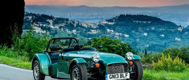 Caterham presenterar instegsmodellen Seven 160