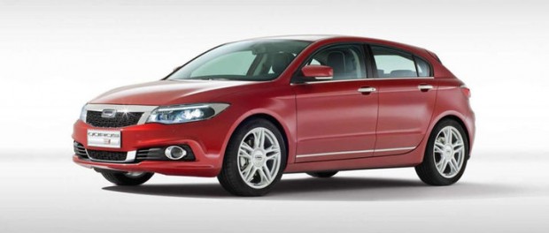 Qoros presenterar modellen 3 Hatch