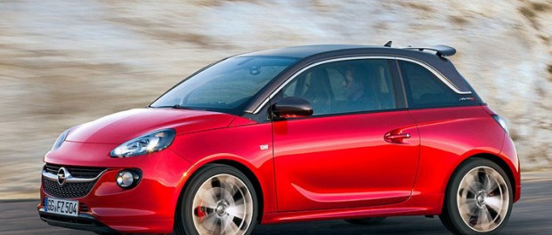 Opel sportar till Adam med ett S