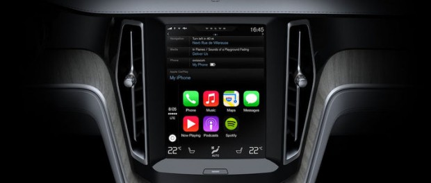 Så kommer CarPlay fungera i Volvo