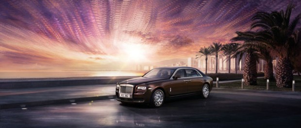 Rolls-Royce lyfter Ghost