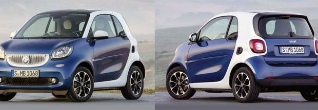 Nya Smart ForTwo och ForFour läcker ut