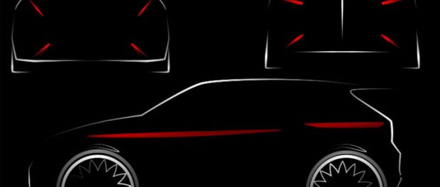 Skiss på nästa Seat Ibiza