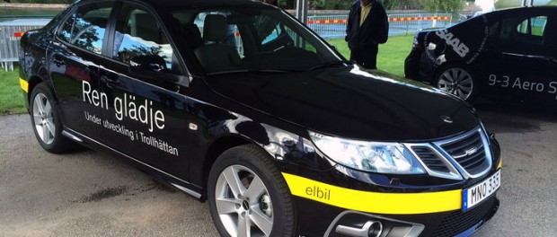 Helt eldrivna Saab 9-3 EV