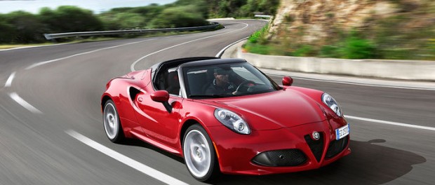 Alfa Romeo 4C Spider lanseras i Sverige