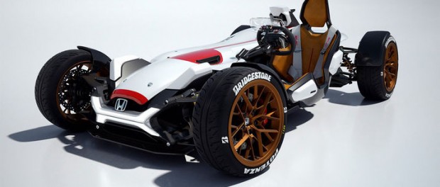 Honda visar busiga Project 2&4