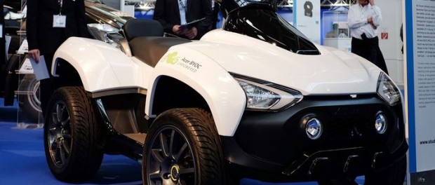 Acer visar upp el-fyrhjulingen X Terran