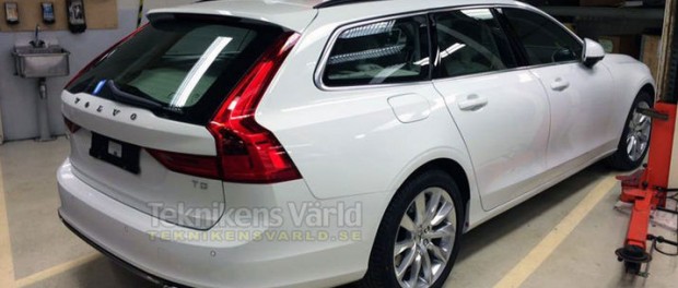 Nya Volvo V90 visas upp om två veckor