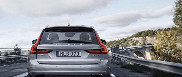 Fler bilder på nya Volvo V90