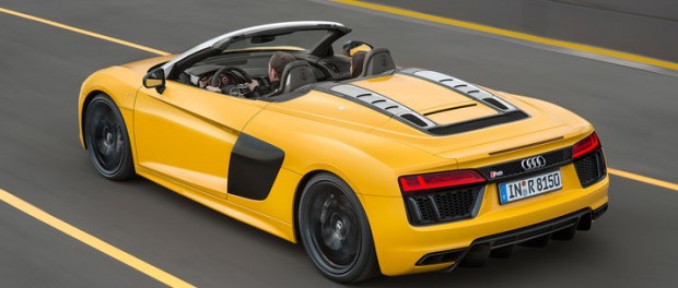 Nya Audi R8 Spyder är här